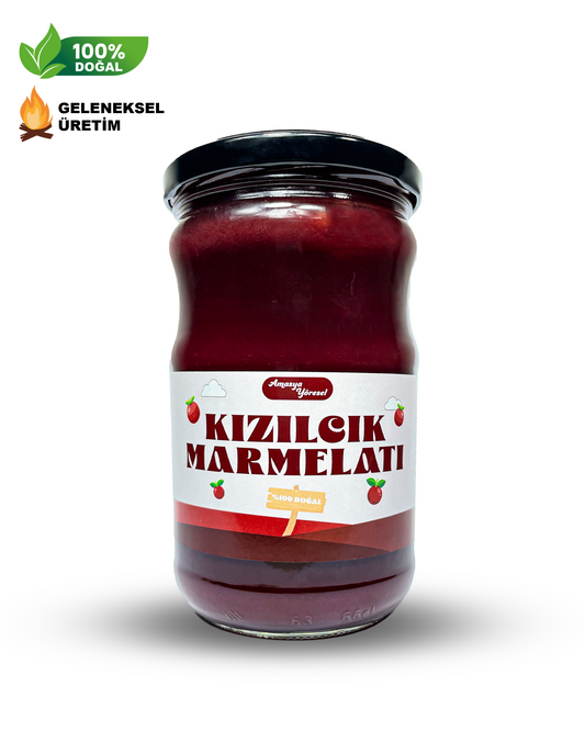 Kızılcık Marmelatı -%100 Doğal ve Geleneksel Üretim - 1000gr