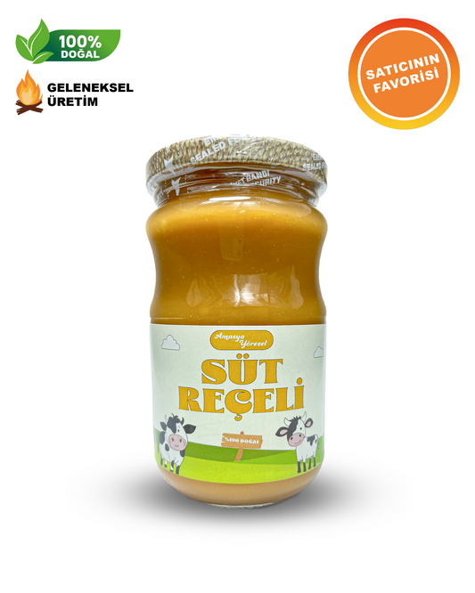 Süt Reçeli - %100 Doğal ve Geleneksel Üretim - 430gr